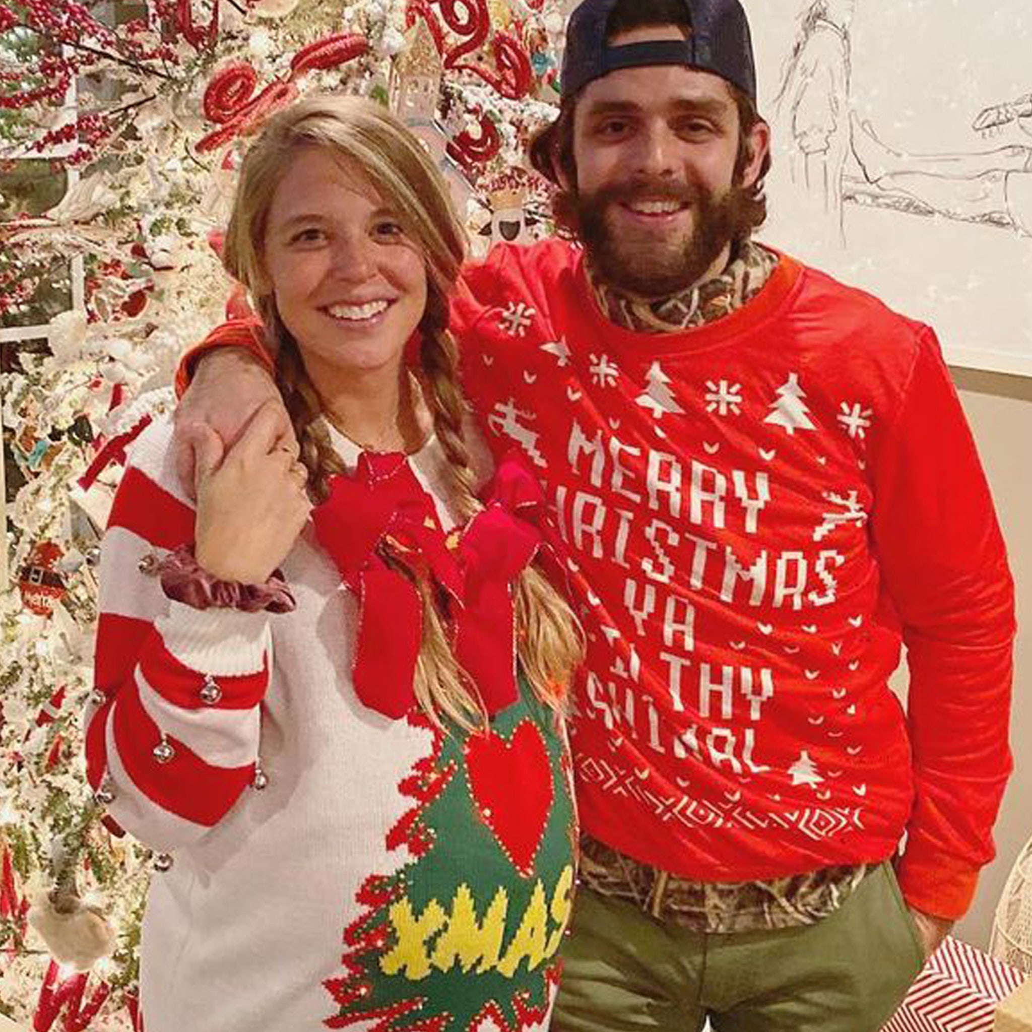 Celebs wearing ugly Christmas sweaters, Gallery