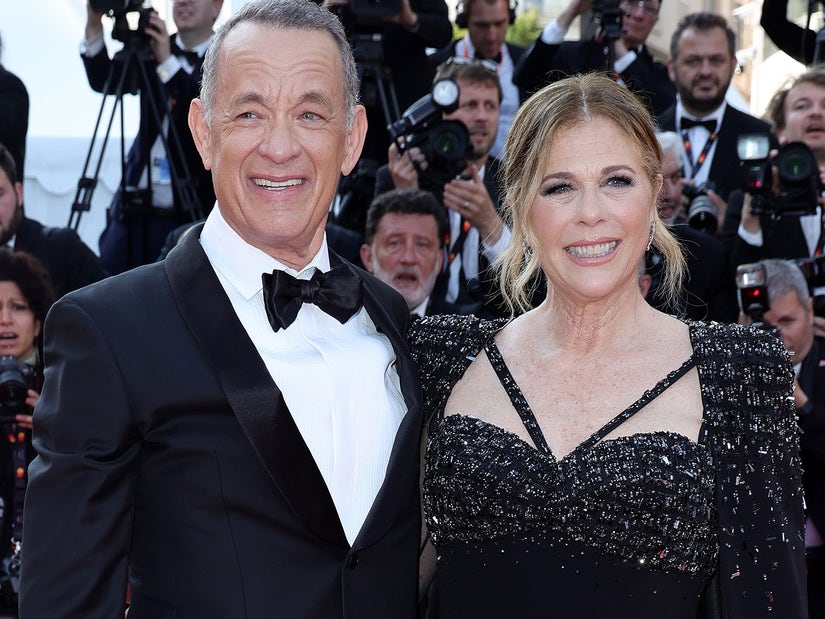 Rita Wilson Explains Pic of Angry-Looking Tom Hanks Shouting at Cannes ...