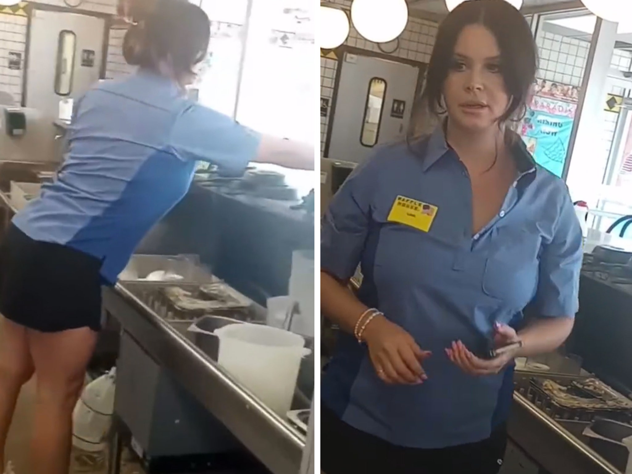 Lana Del Rey Works a Shift Waffle House in Alabama: Photos – Billboard