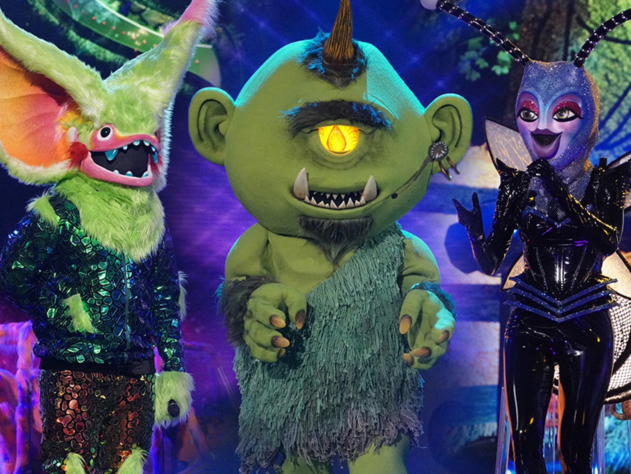 The Masked Singer reveals Cyclops, Thingamabob in double elimination