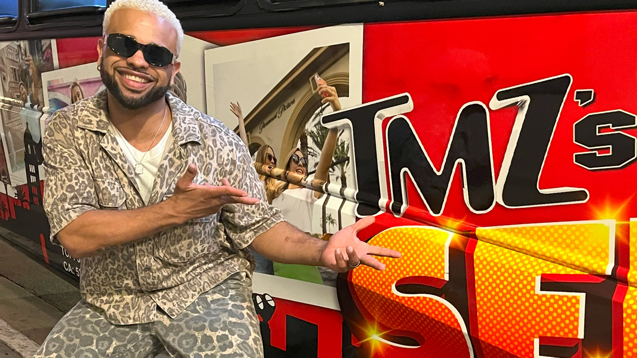 Inside the TMZ After Dark Tour with Raz-B from B2K