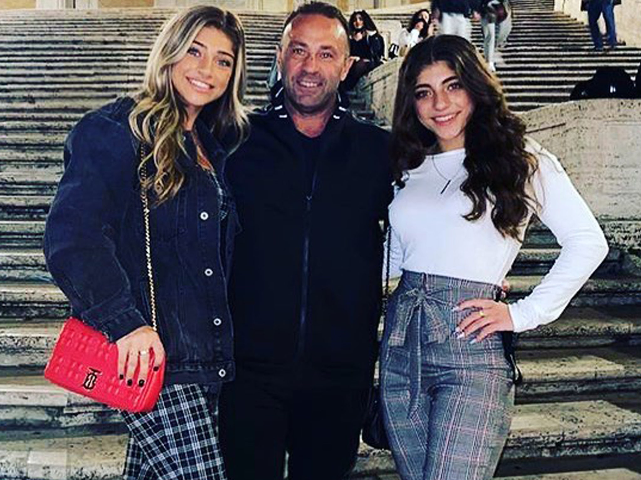 Joe Giudice Reunites With Daughters Overseas In Hilarious Tiktok Video Joe Giudice Reunites With Daughters Overseas In Hilarious Tiktok Video