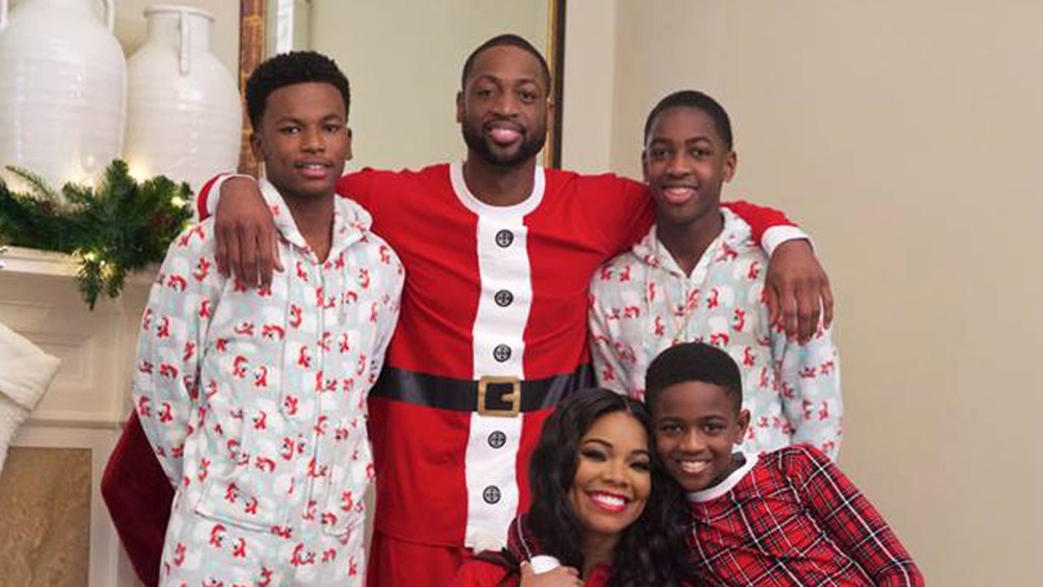 See Gabrielle Union and Family in a Special Holiday Shoot (Photos & Video)