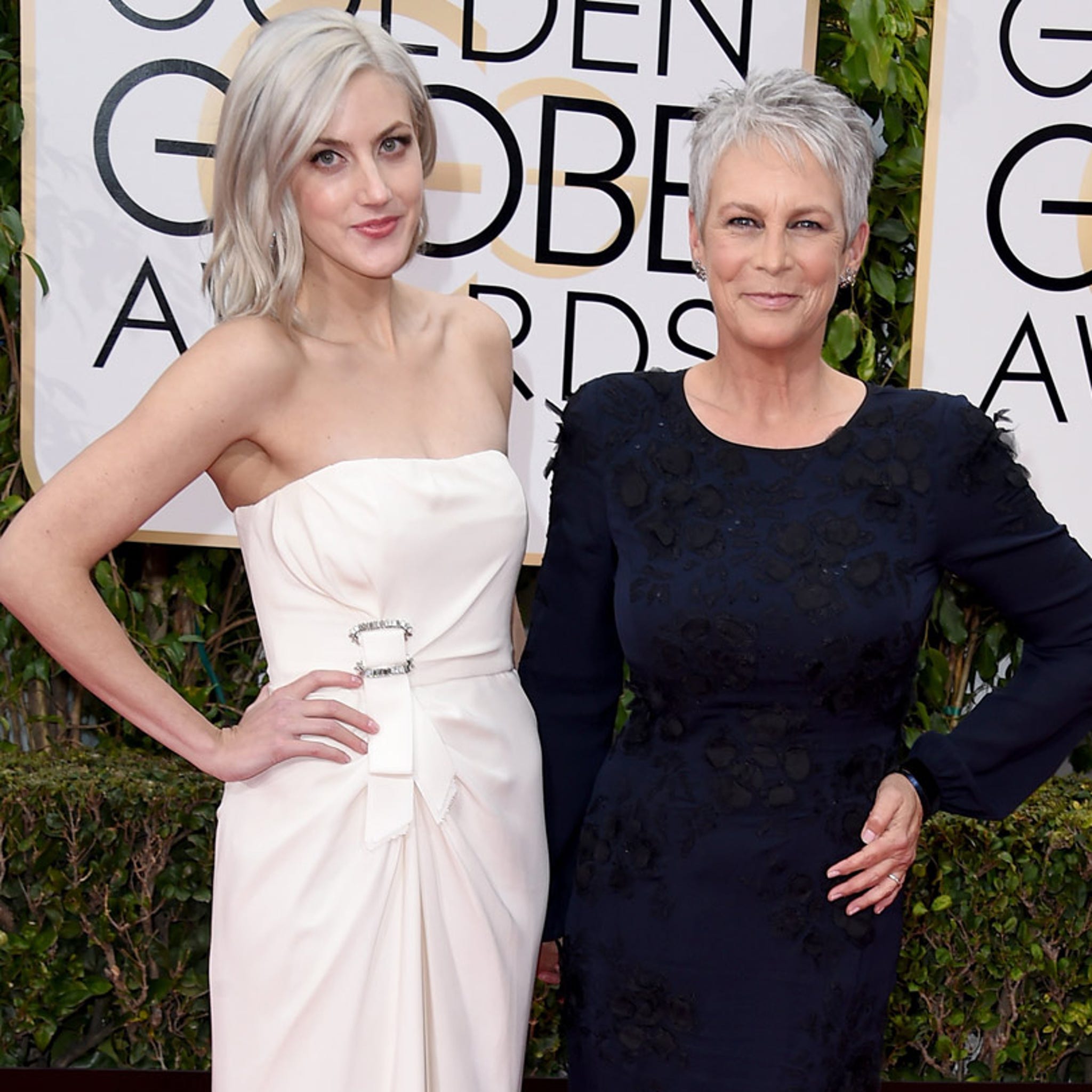 Jamie Lee Curtis Brings Gorgeous Daughter to Golden Globe Awards
