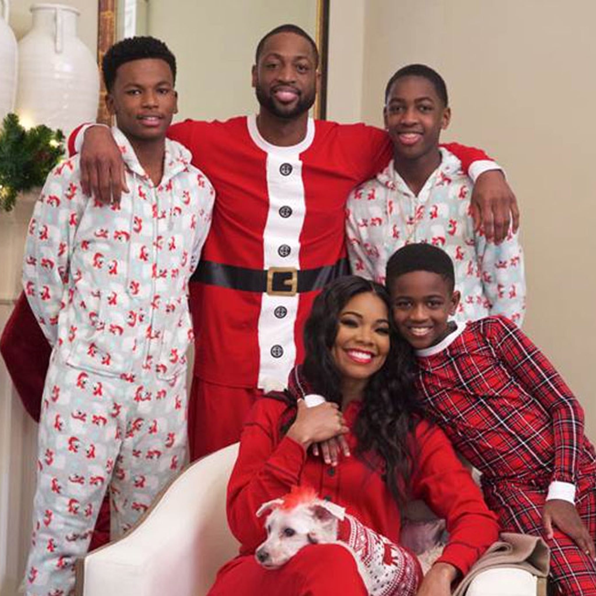 See Gabrielle Union And Family In A Special Holiday Shoot Photos Video