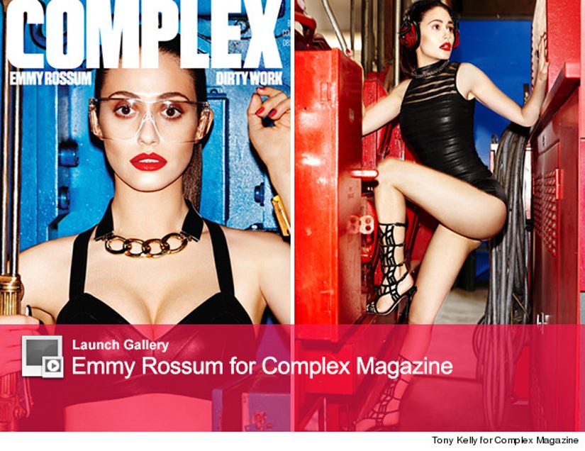 Rossum sexy emmy Emmy Rossum