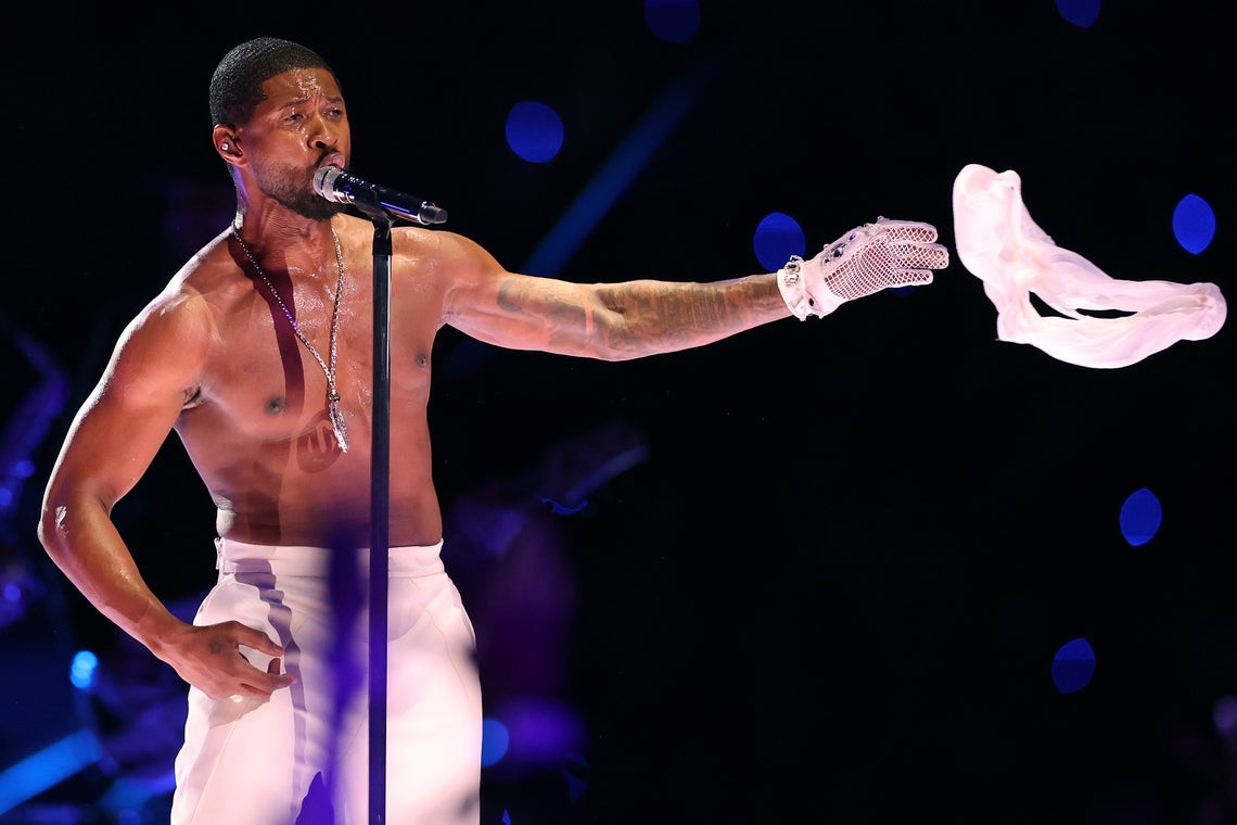 Usher's StarStudded Super Bowl Halftime Show