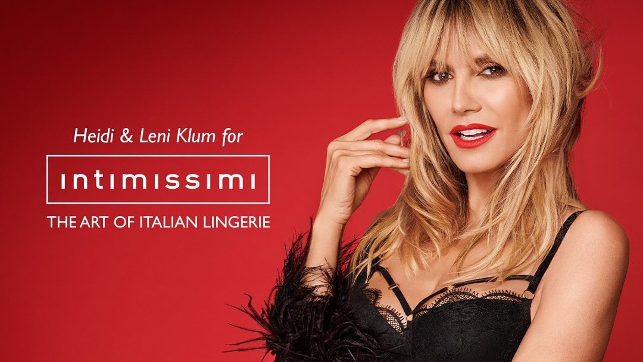 intimissimi on X: Double the beauty, double the styles! Check out our new  fall campaign featuring @heidiklum & Leni Klum. Discover more here:   #intimissimi #theartofitalianlingerie   / X