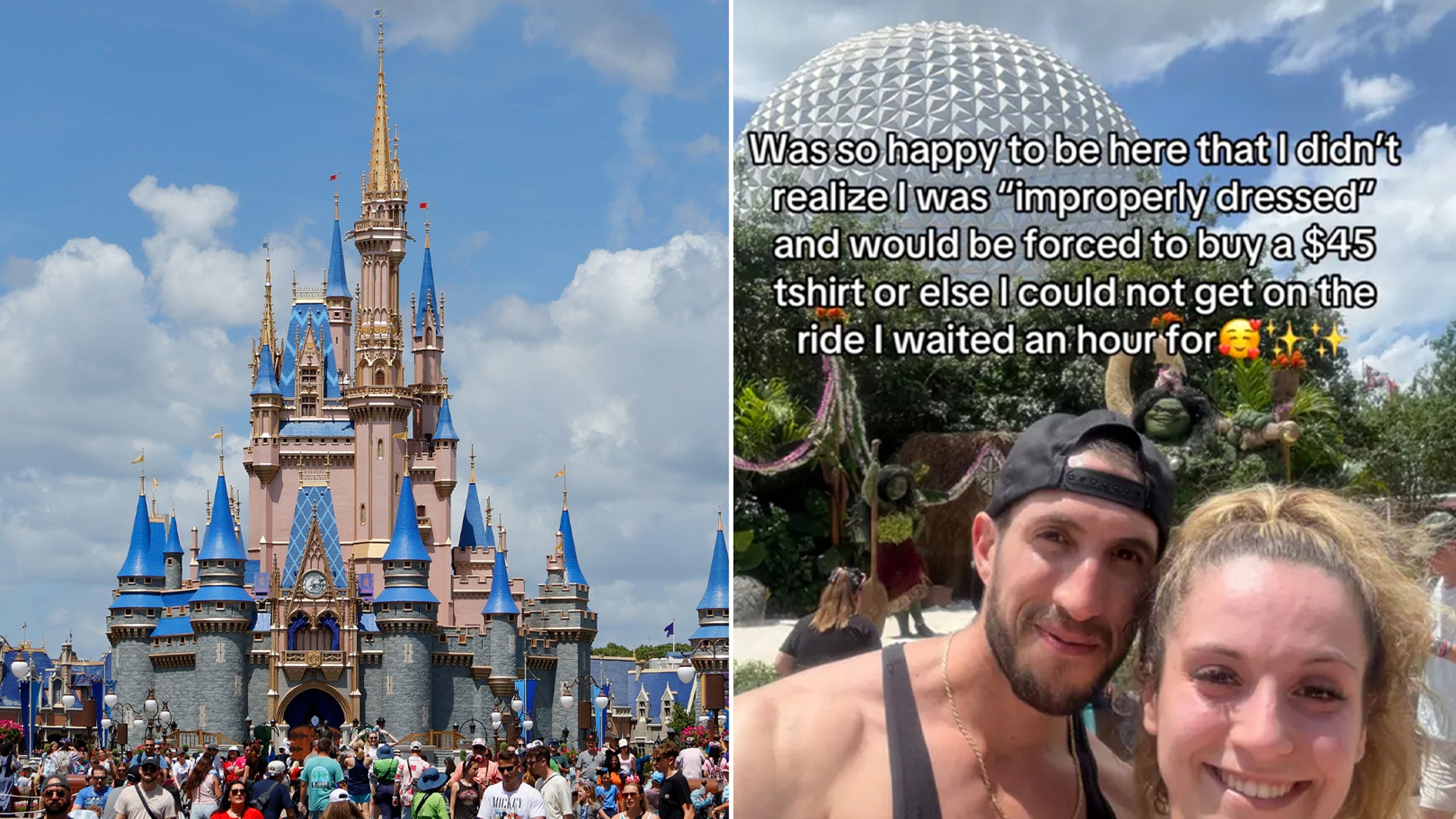 Woman Claims She Was Reprimanded By Disney World Employee for Inappropriate Outfit
