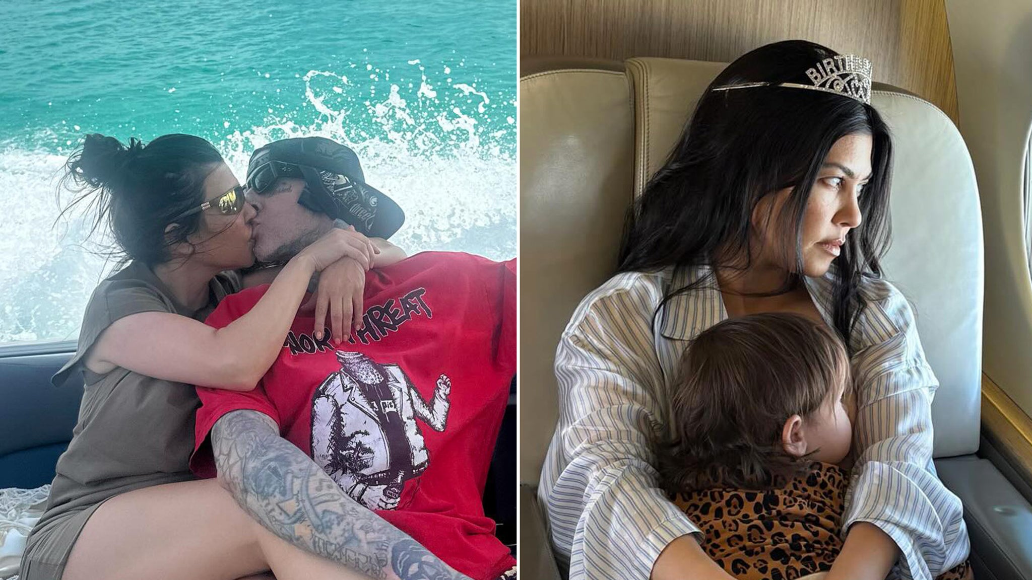 Travis Barker Shares Cute Household Trip Pictures For Kourtney Kardashian’s Birthday