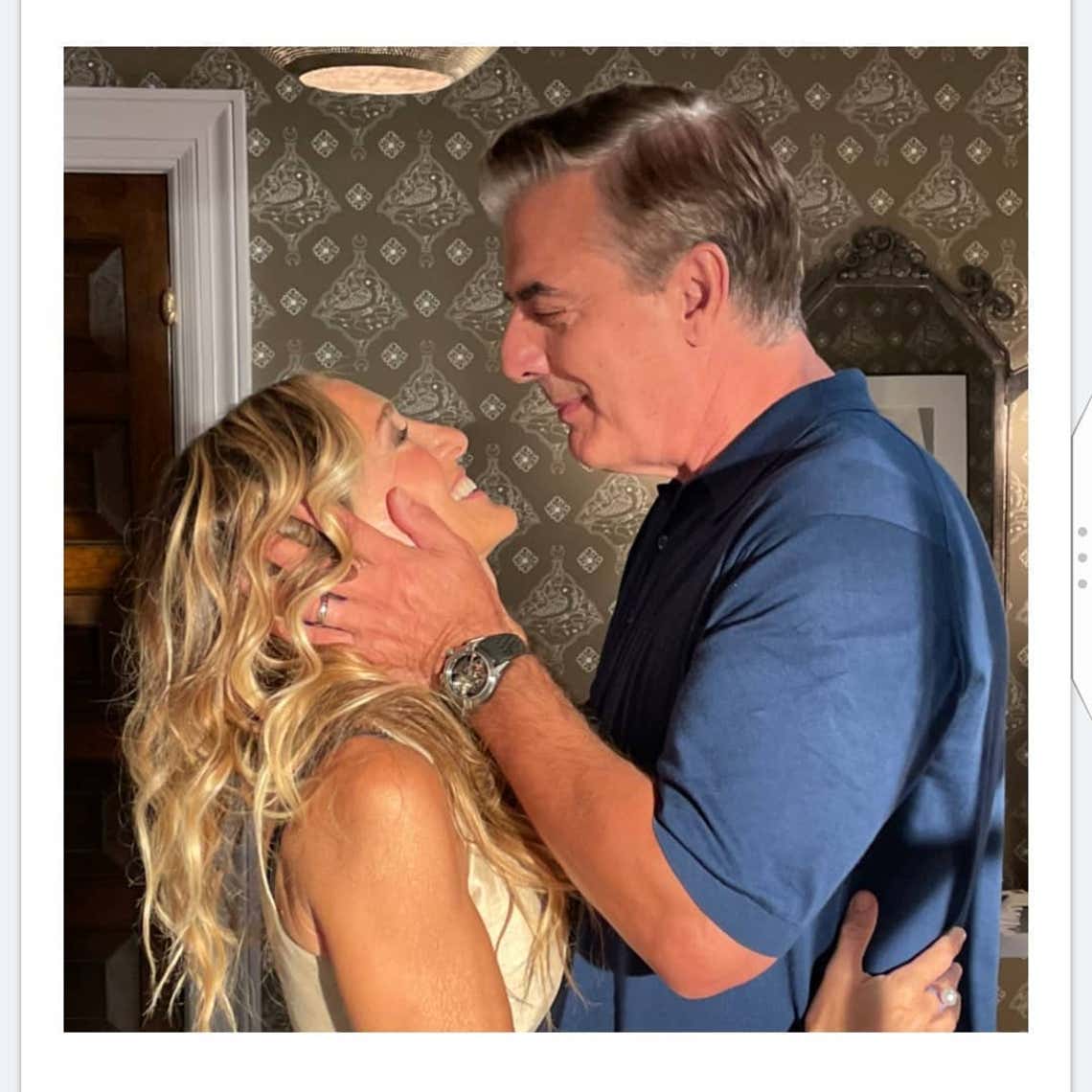 "These 2.
I bet they stay out late tonight.
X,
SJ" Sarah Jessica Parker
