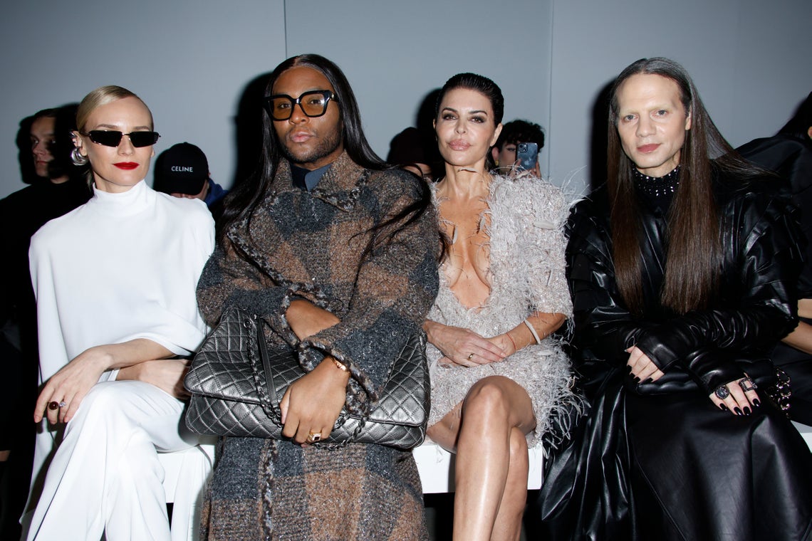 Celebrities at Dior – Paris Fashion Week