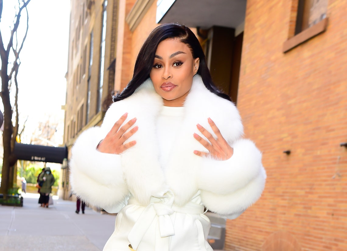 Blac Chyna is seen outside ABC Studio on March 30, 2023 in New York City.