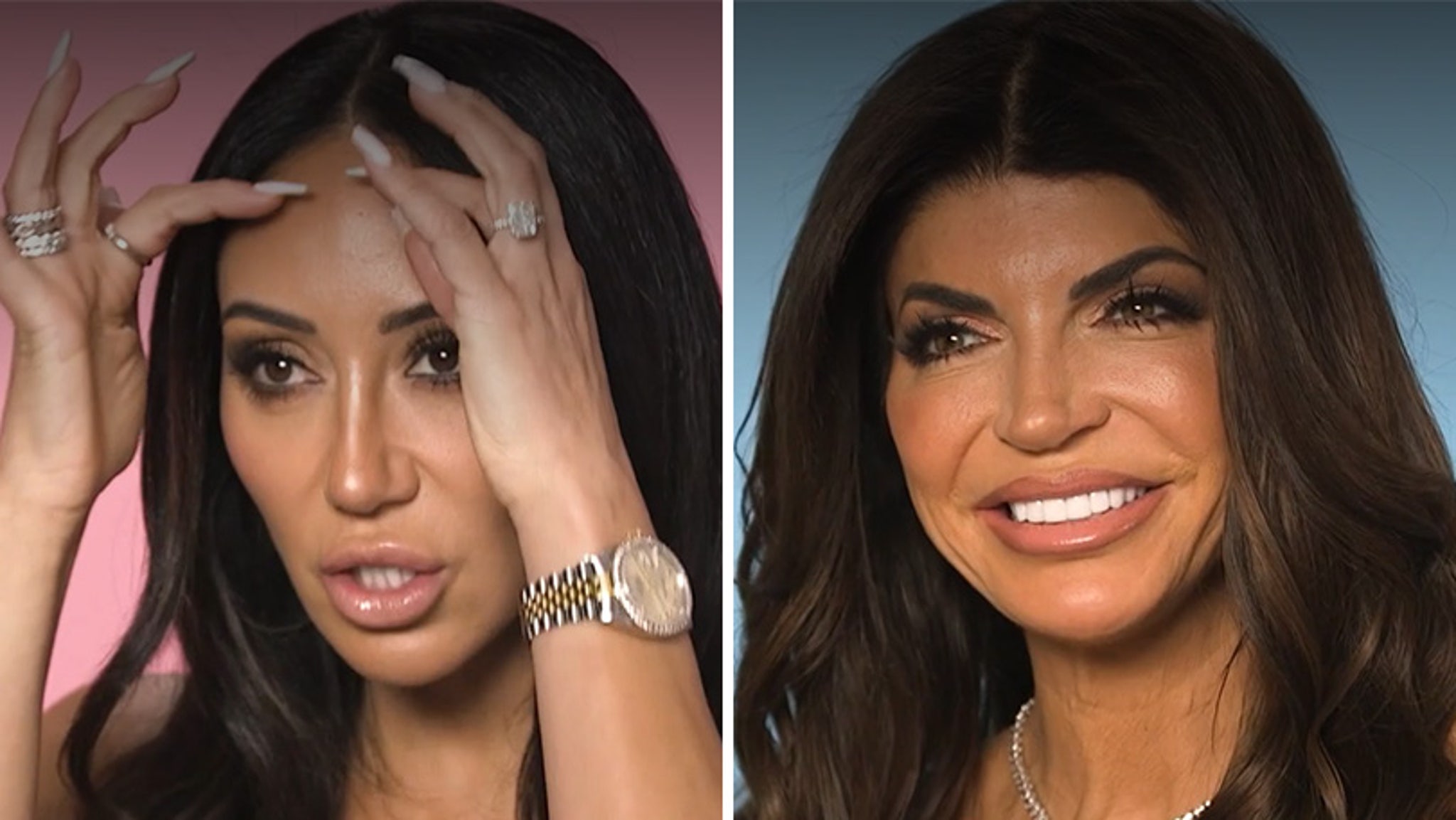 Melissa Gorga Claims Teresa Giudice Lengthened Her Forehead After Seeing Herself on TV