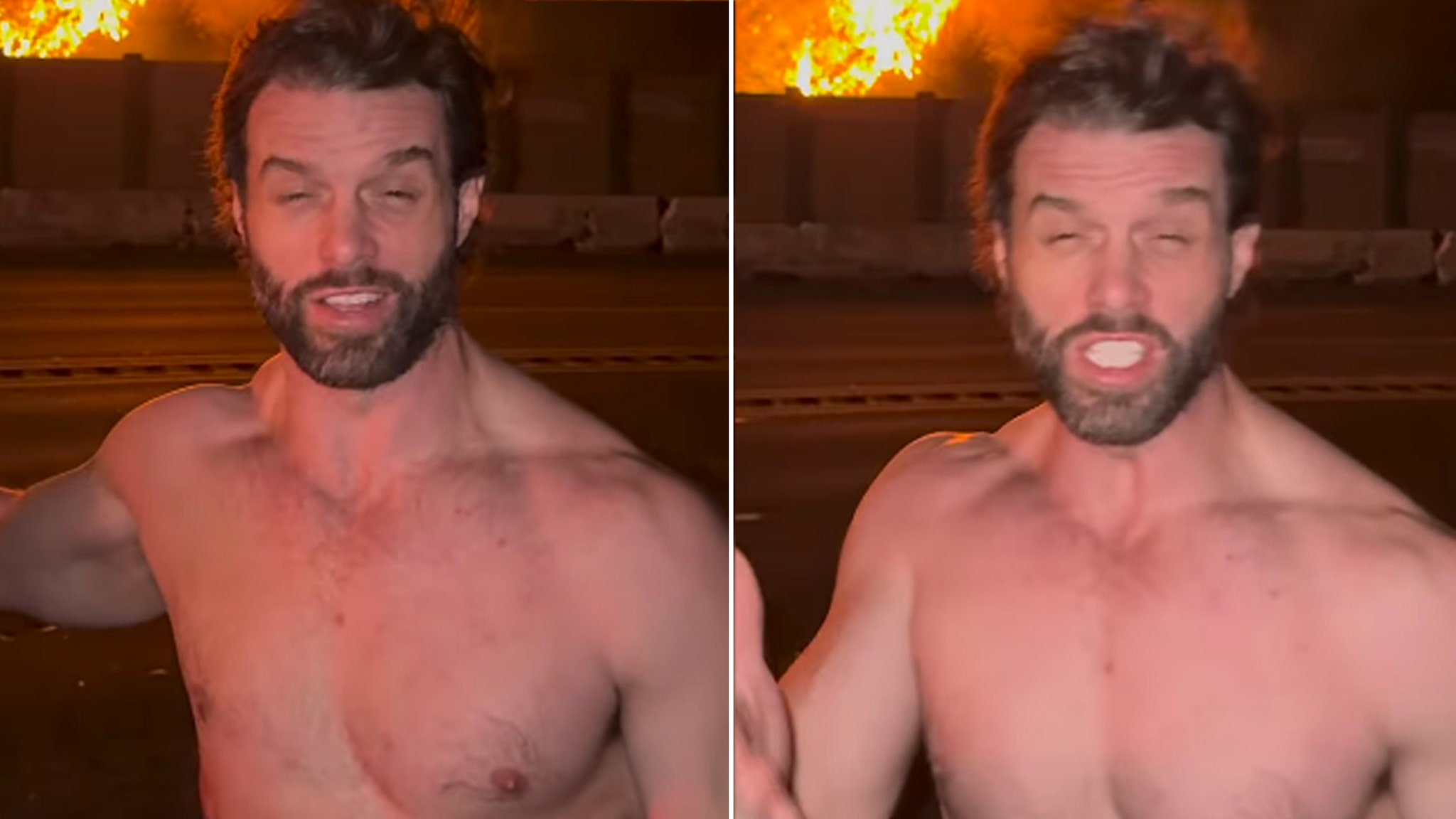 Vanderpump Villa's Eric Funderwhite Blasted For Shirtless Fire Video: 'This Is So Wrong'