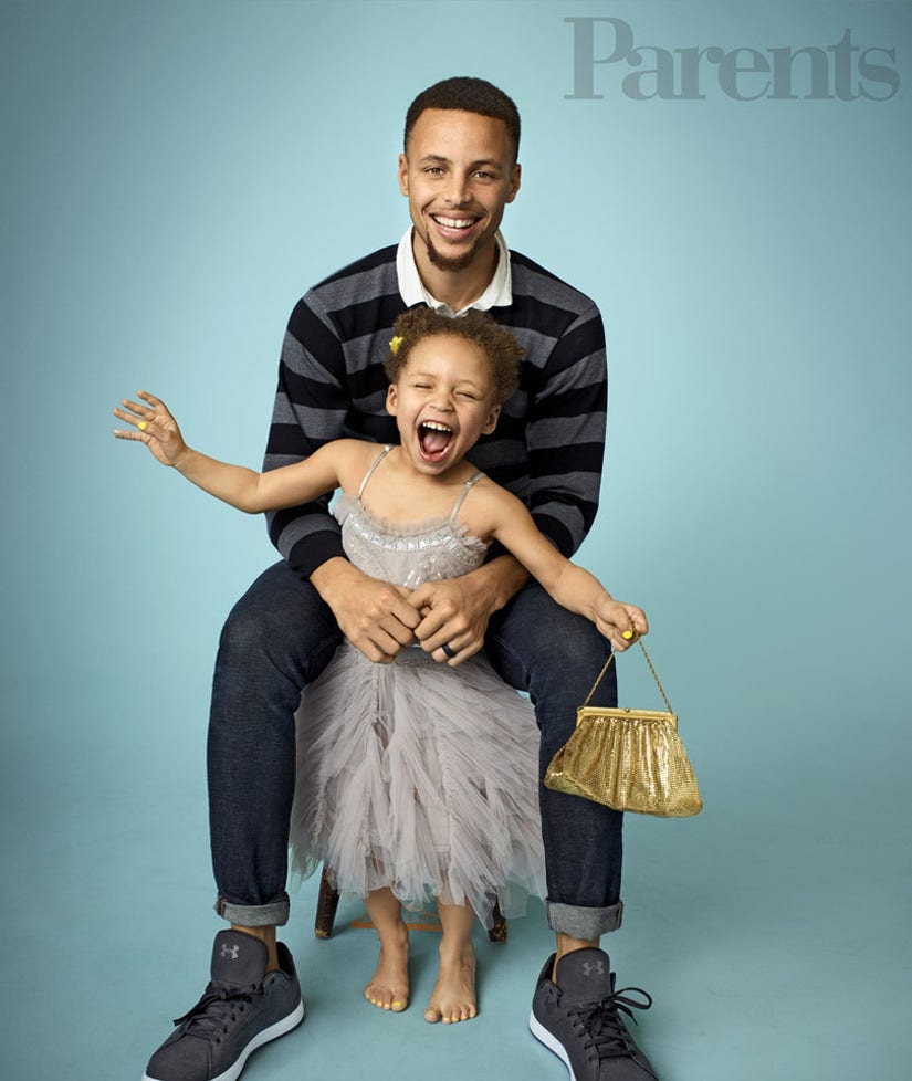 Most valuable toddler Riley Curry now has her very own magazine cover