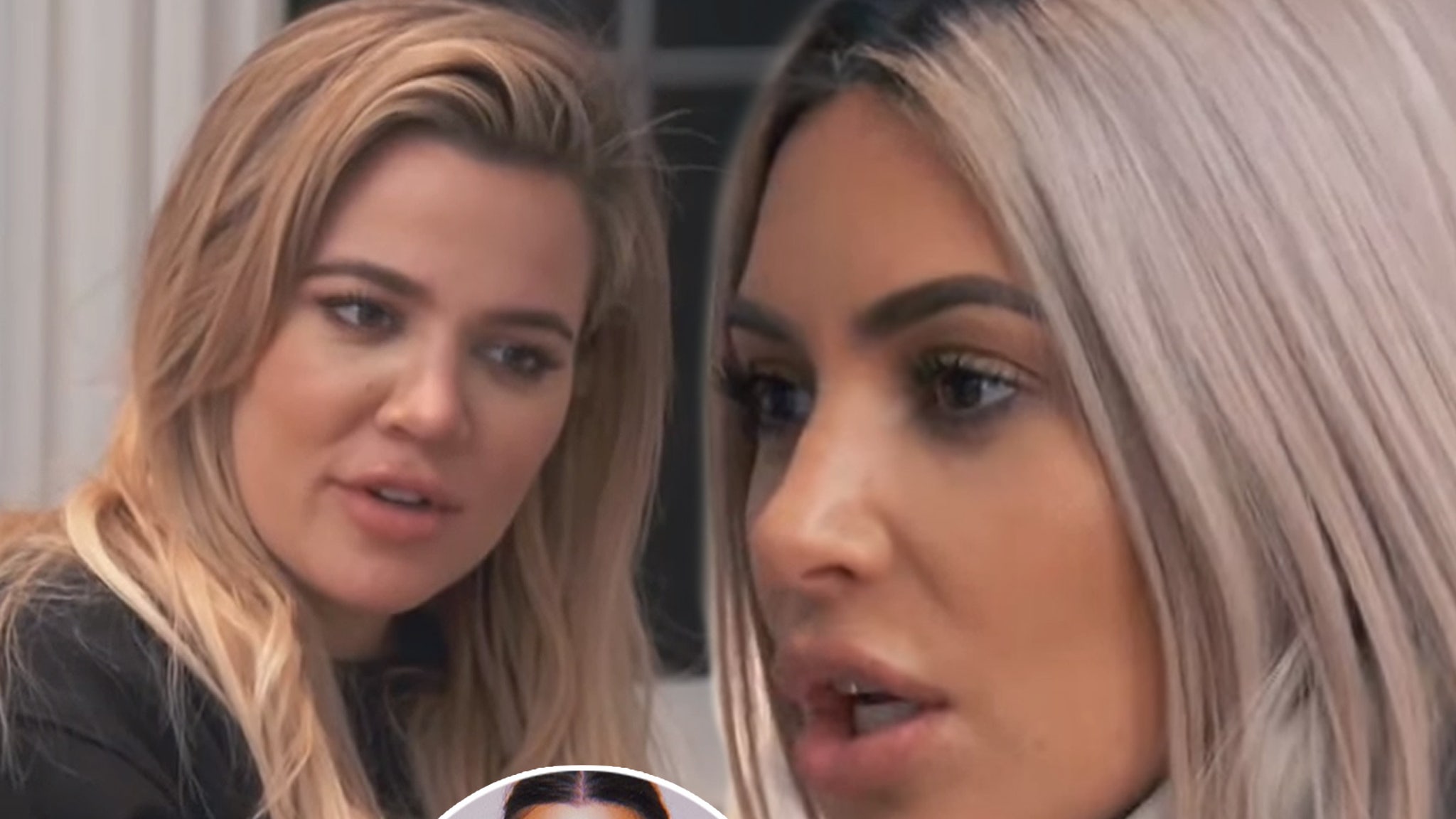 Kim And Khloe Kardashian Call Kourtney A Freak Worry Shes Becoming The New Rob In Kuwtk
