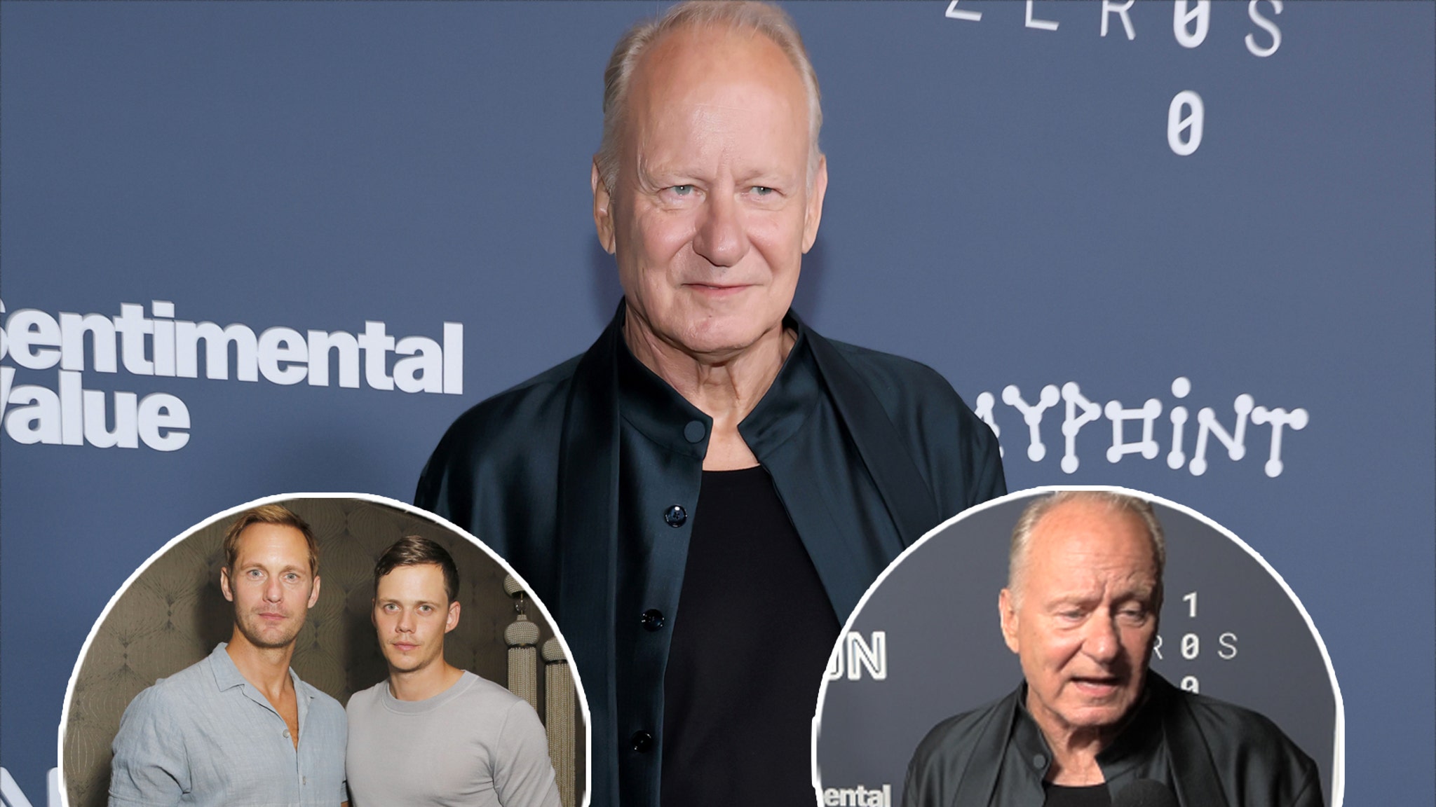 The One Thing Stellan Skarsgård Needs In Order to Work With His Fellow Actor Sons (Exclusive)
