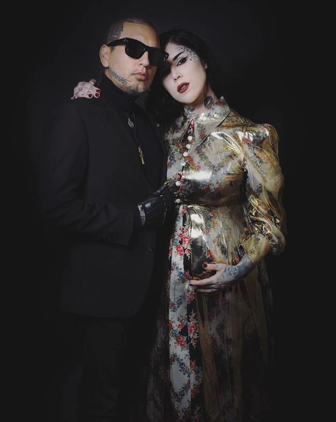 "It’s a boy." Kat Von D
