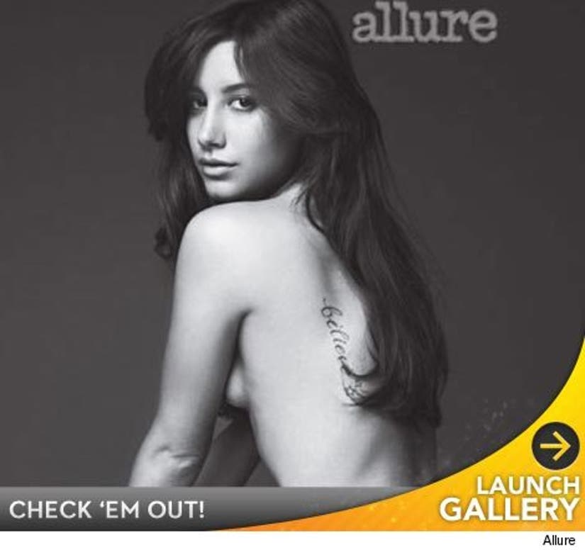 825px x 776px - Ashley Tisdale, Keri Hilson and More Get Naked for Allure!