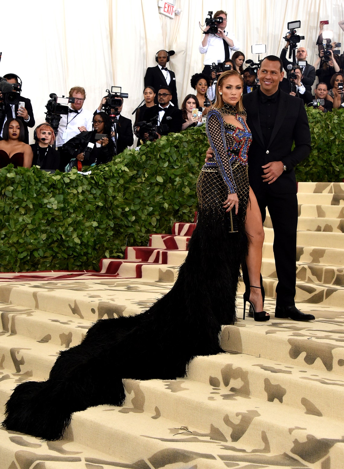 Jennifer Lopez and Alex Rodriguez