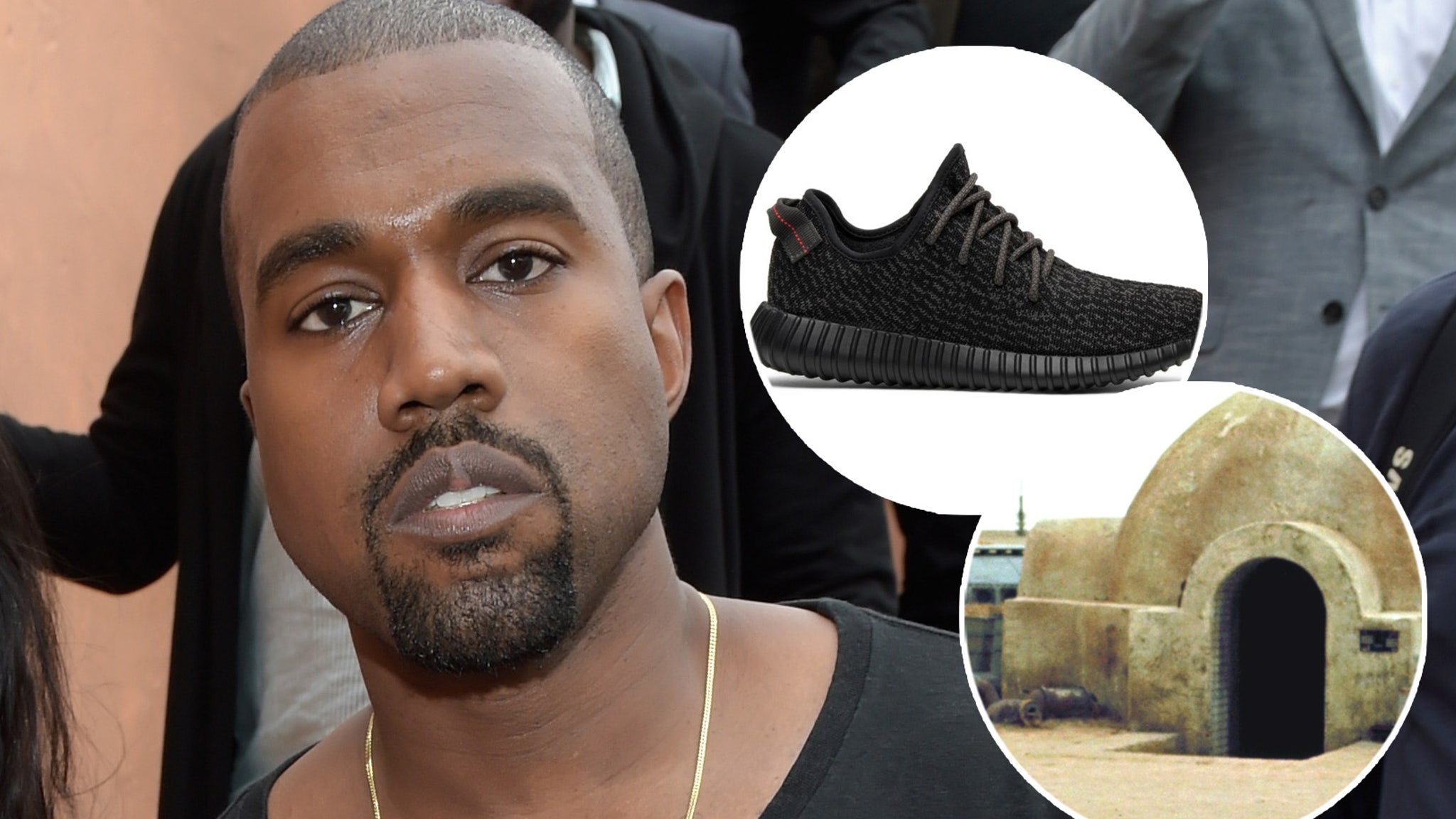 Kanye is Working on Star Wars Affordable Housing and a Disappearing Shoe