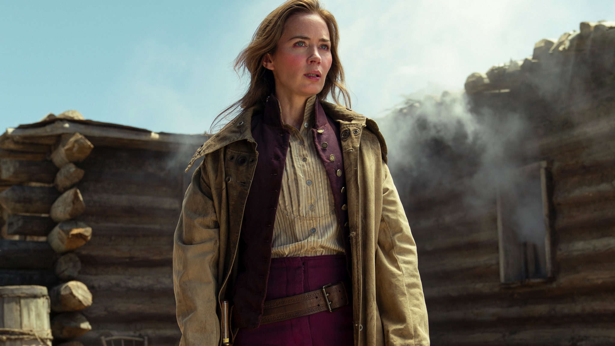 Emily Blunt Goes West in Chilling Trailer for The English