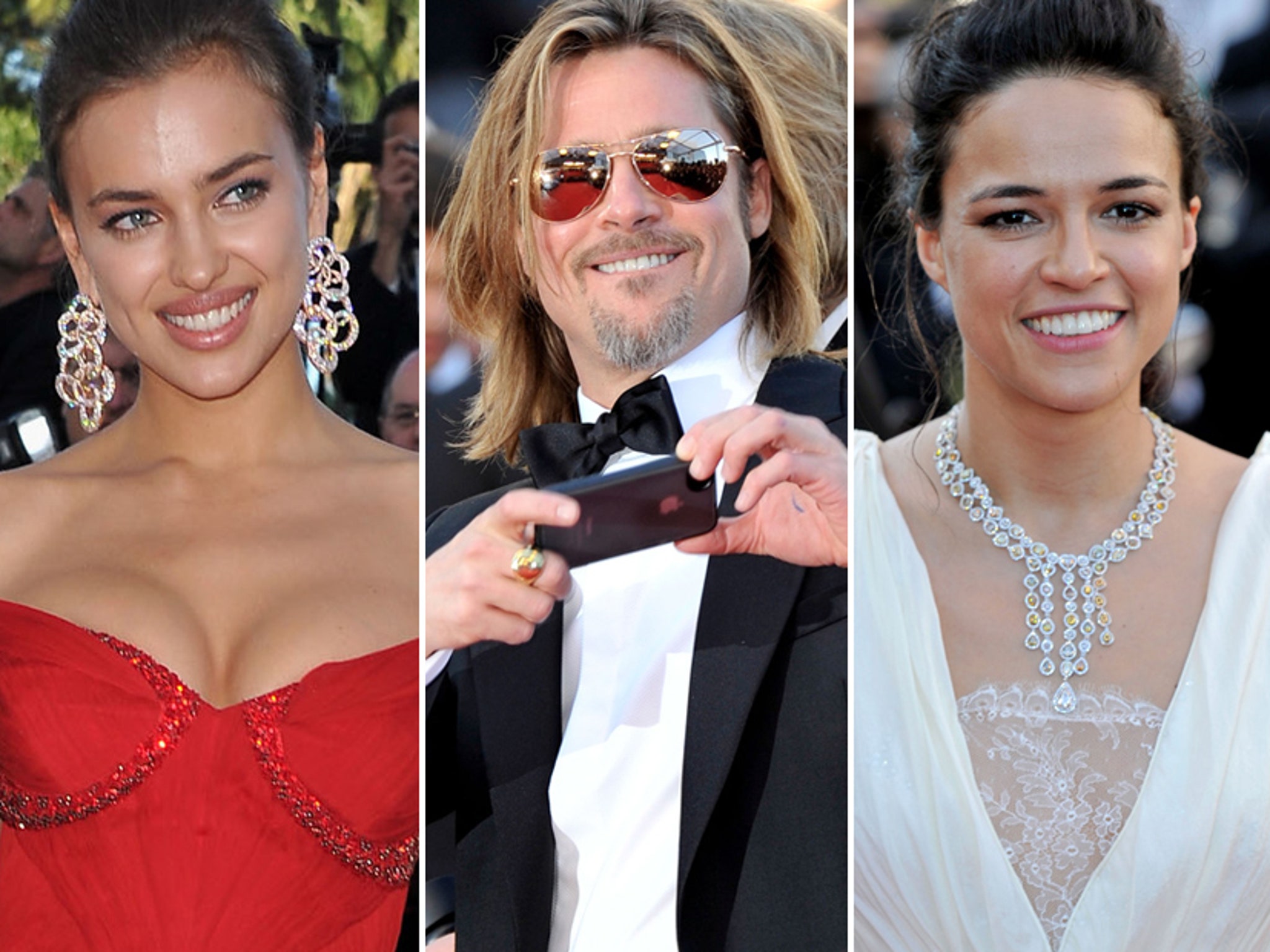 Cannes Sightings: Brad Pitt, Boobs & A Beautiful Michelle Rodriguez