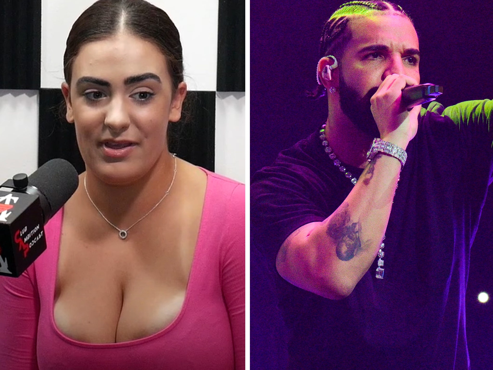 Drake fan who tossed 36G bra on stage will make content for Playboy -  Dexerto