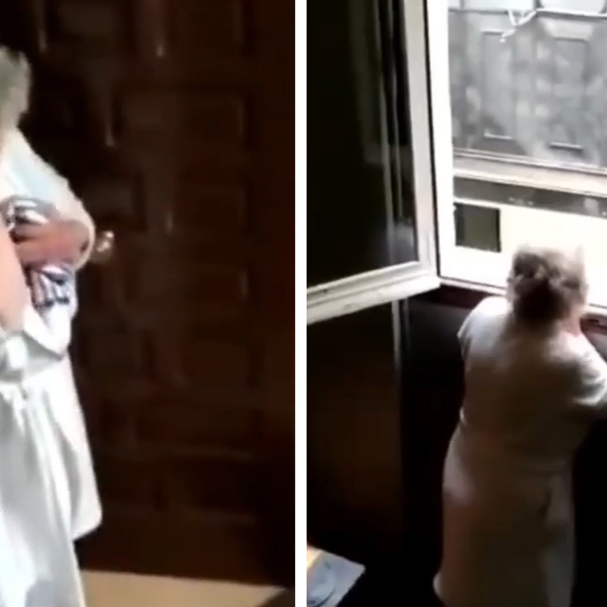 Resident turns 90, neighbors surprise her with a birthday song