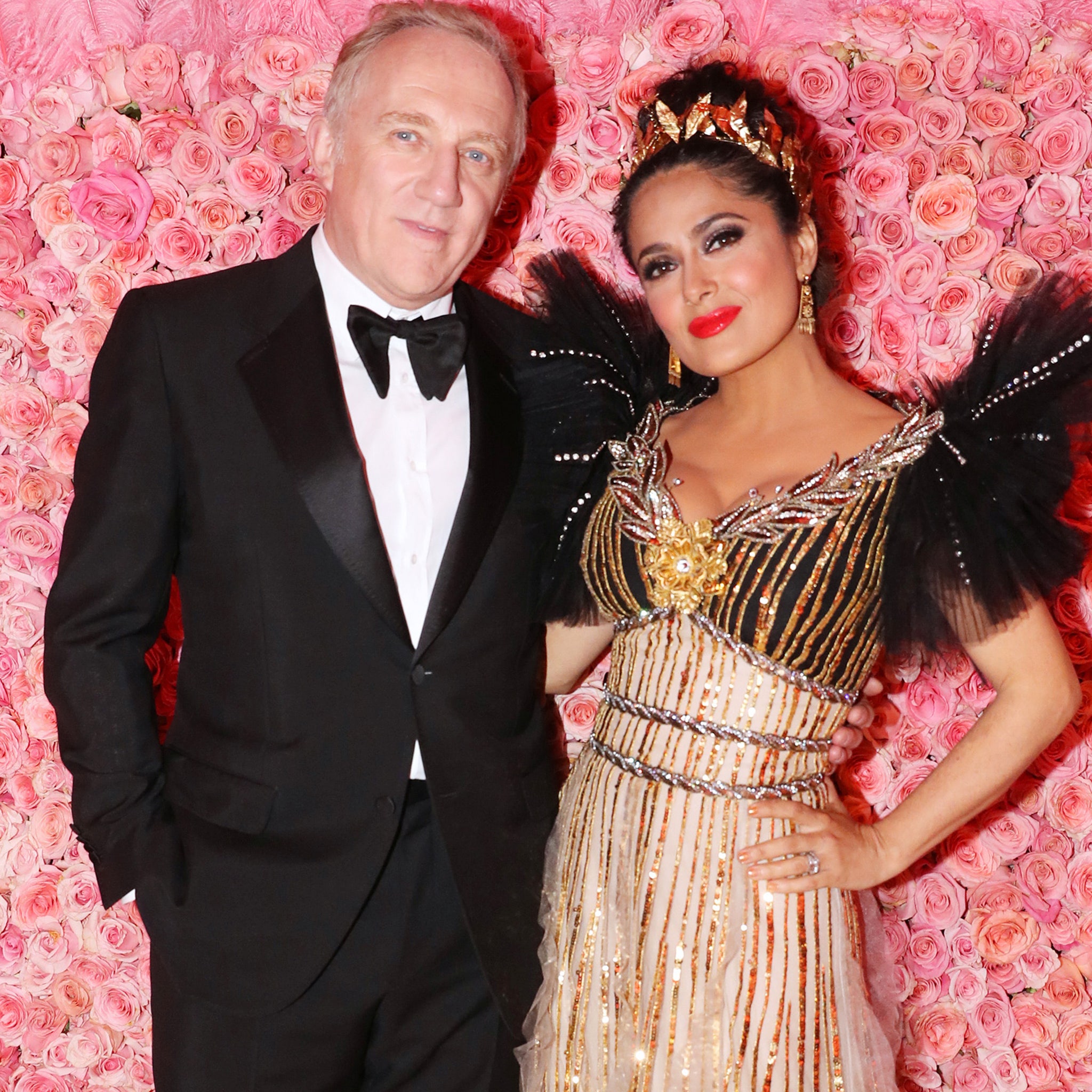 Salma Hayek, husband Francois-Henri Pinault bonded over science and sports