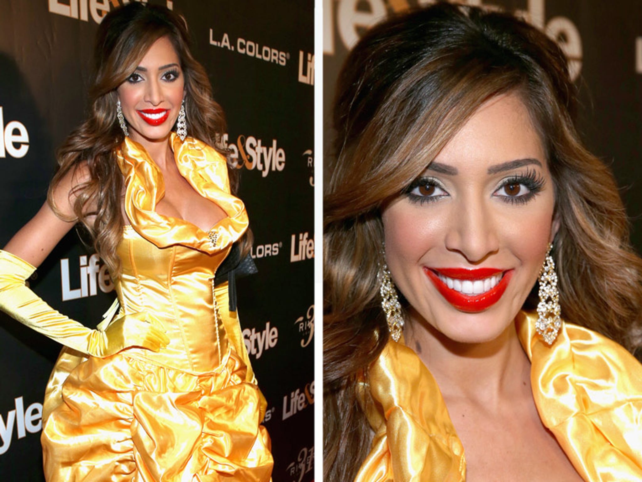 Farrah Abraham Shows Off Third Boob Job with Very Revealing Belle Costume