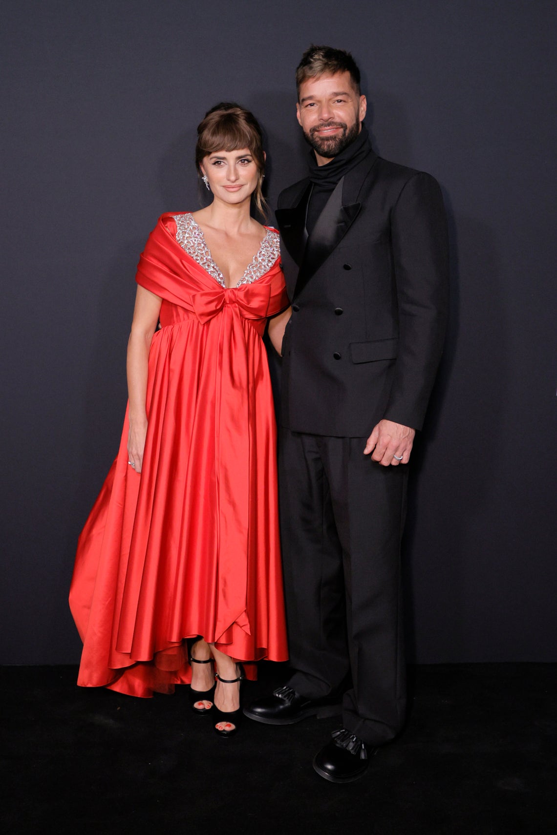 Penelope Cruz and Ricky Martin