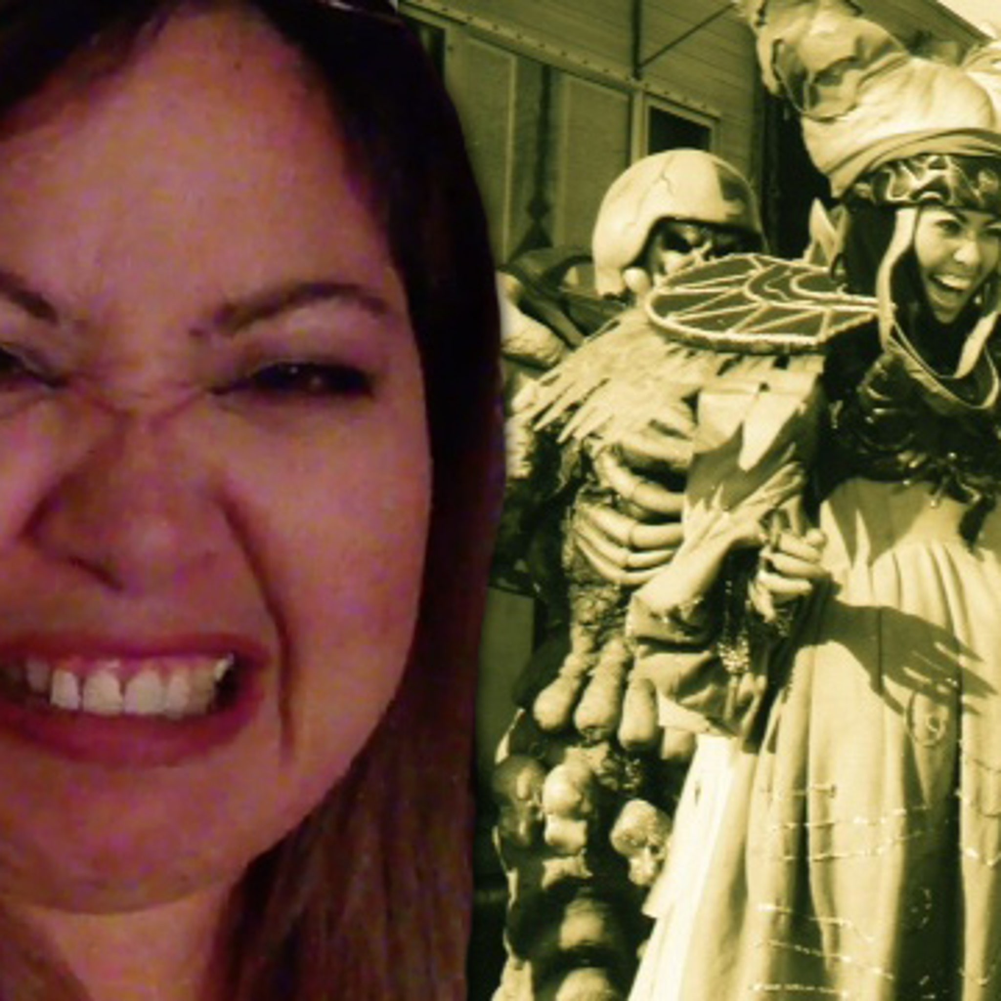 Carla Perez Reacts to New Rita Repulsa Costume