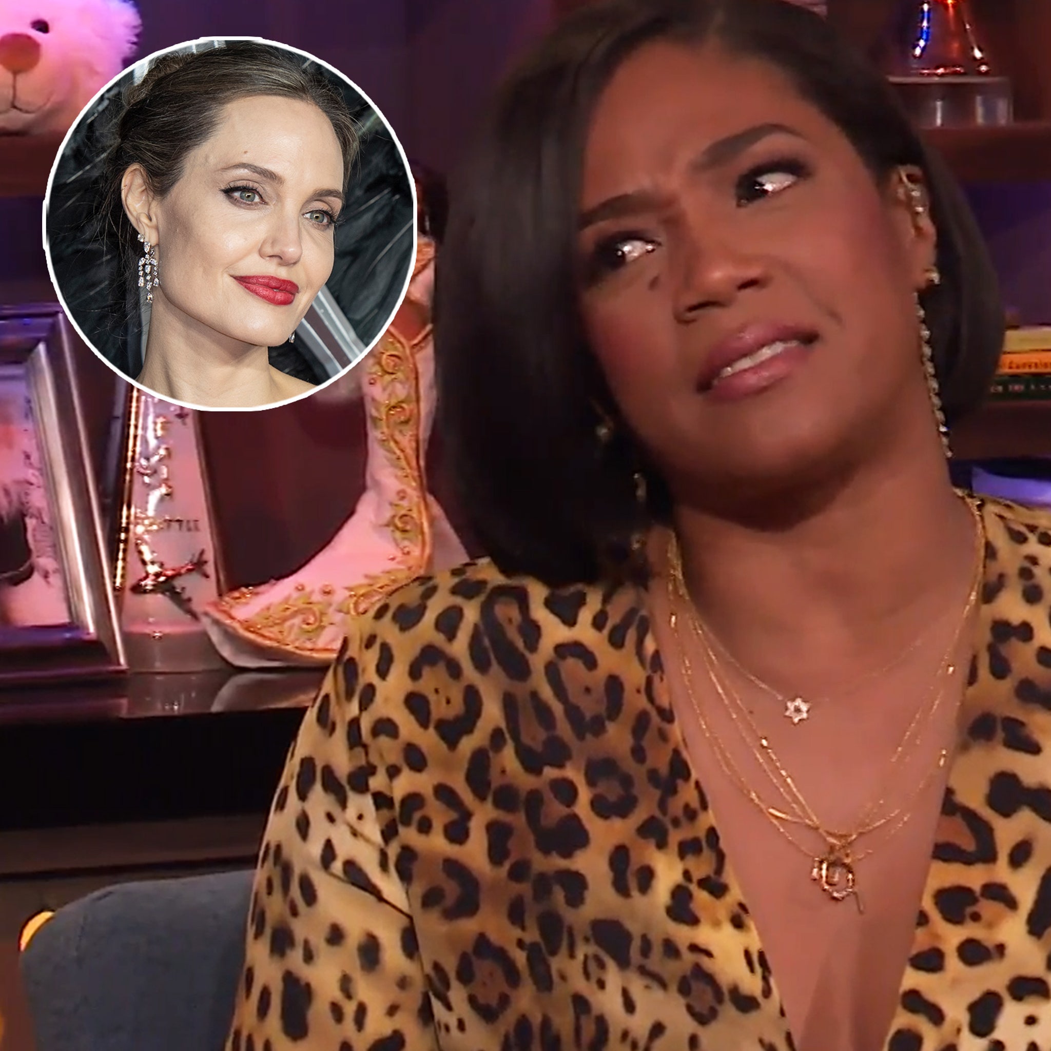 Tiffany Haddish Wants to Cook for Hungry Angelina Jolie, Talks Strangest Dick Pic on WWHL image photo