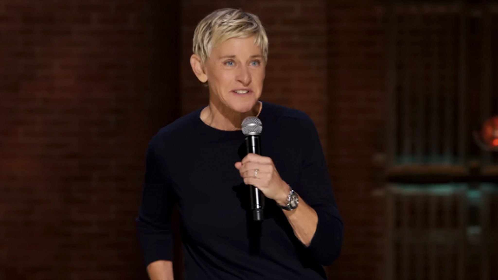 Ellen DeGeneres Jokes About Getting 'Kicked Out of Show Business' In Netflix Trailer