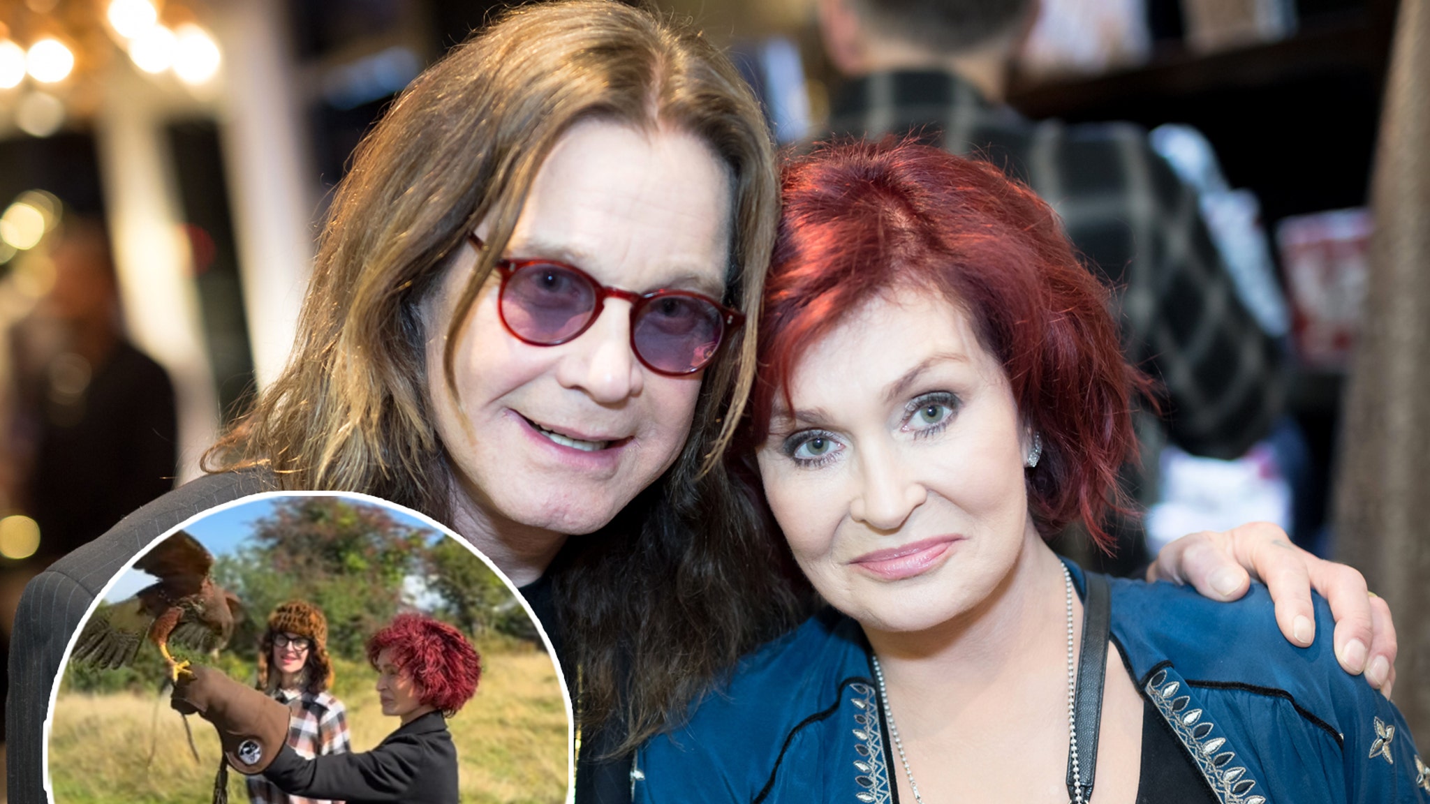 Sharon Osbourne Turns to Falconry with Daughter Kelly After Ozzy's Death