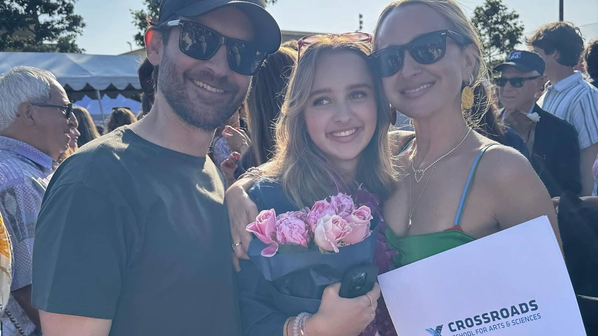 Tobey Maguire & Jennifer Meyer Reunite for Daughter Ruby's High School Graduation