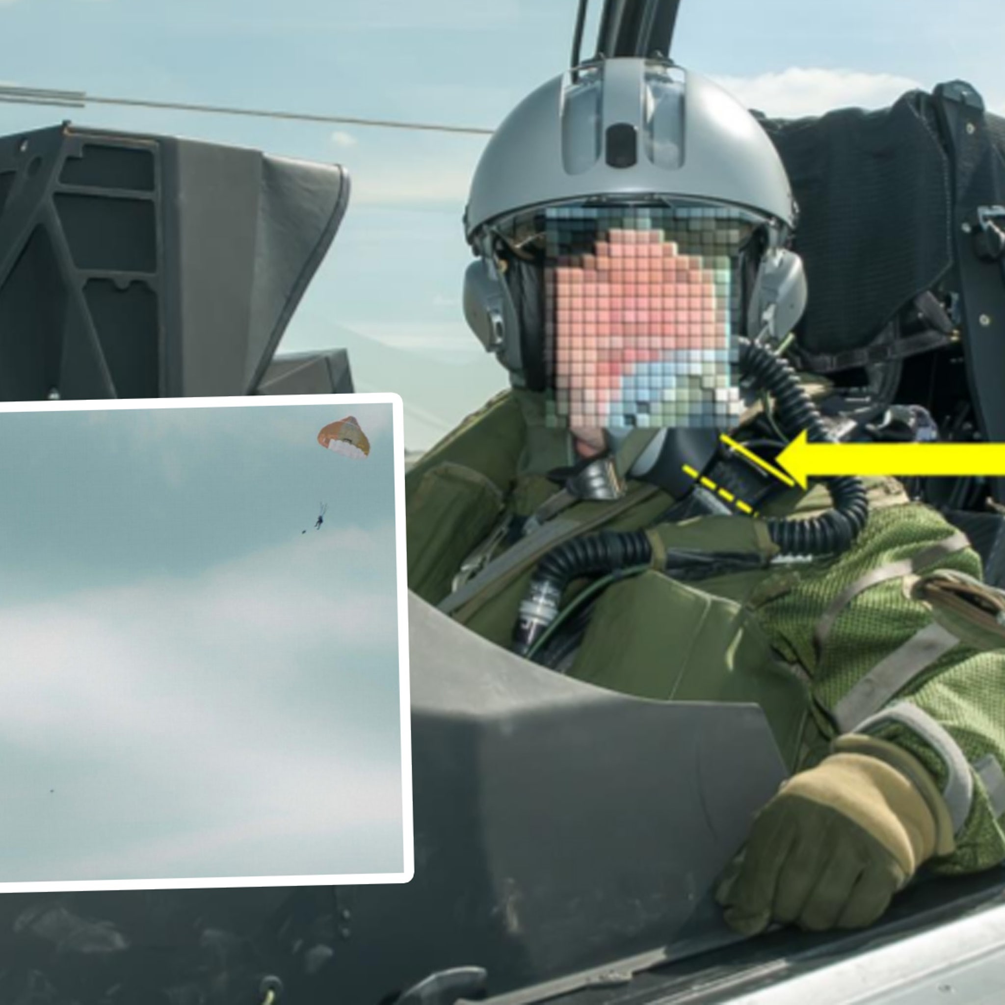 Terrified Civilian Accidentally Pulls Ejector Seat In Fighter Jet At 2 500ft