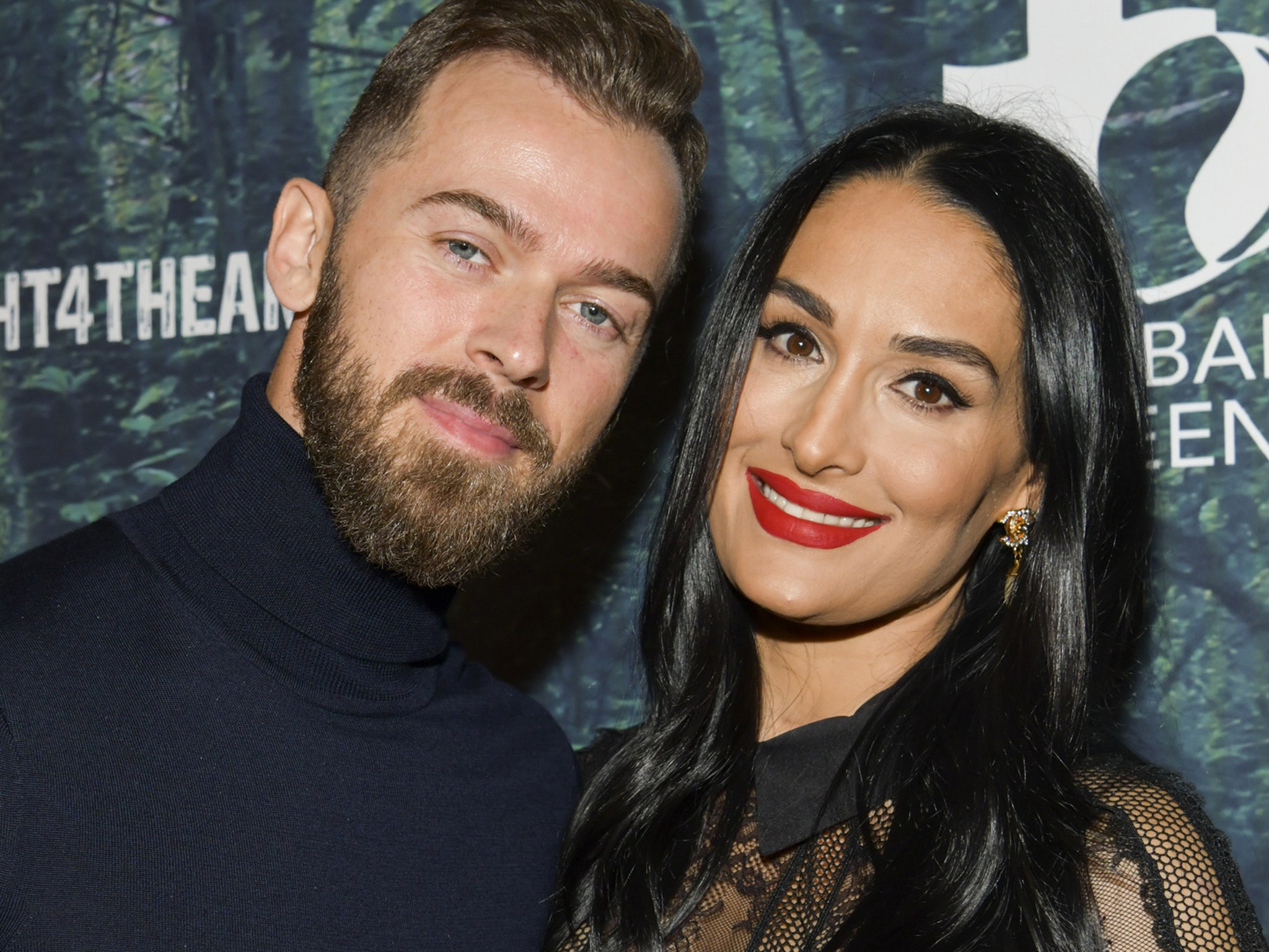 therealnikkibella and Artem Chigvintsev had their son, Matteo, as
