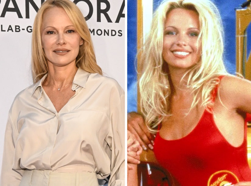 Pamela Anderson Is Selling 'All' Her Old Clothes -- Including That
Iconic Baywatch Swimsuit