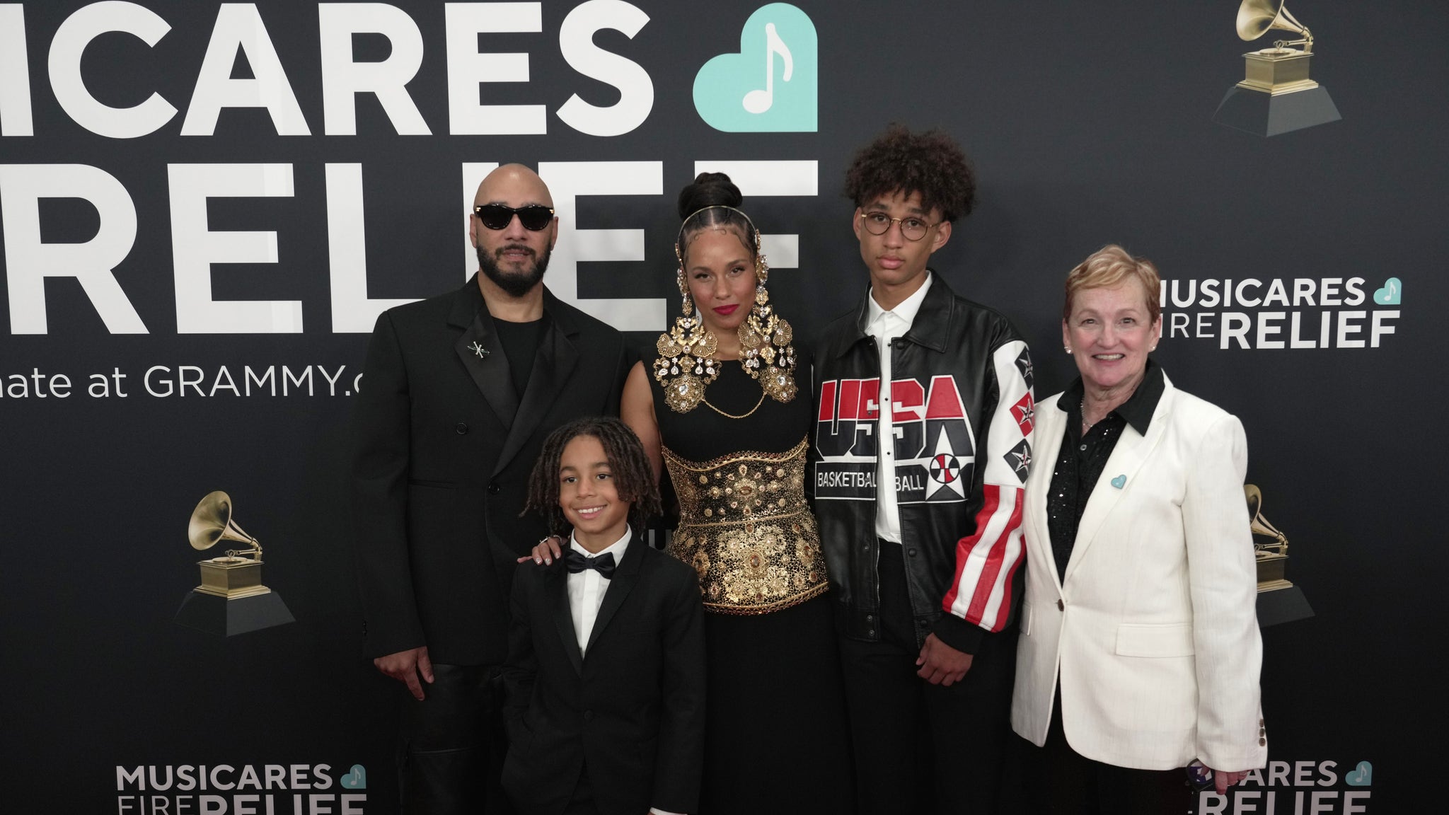 Alicia Keys Makes Grammys a Family Affair Before Global Impact Award Honor