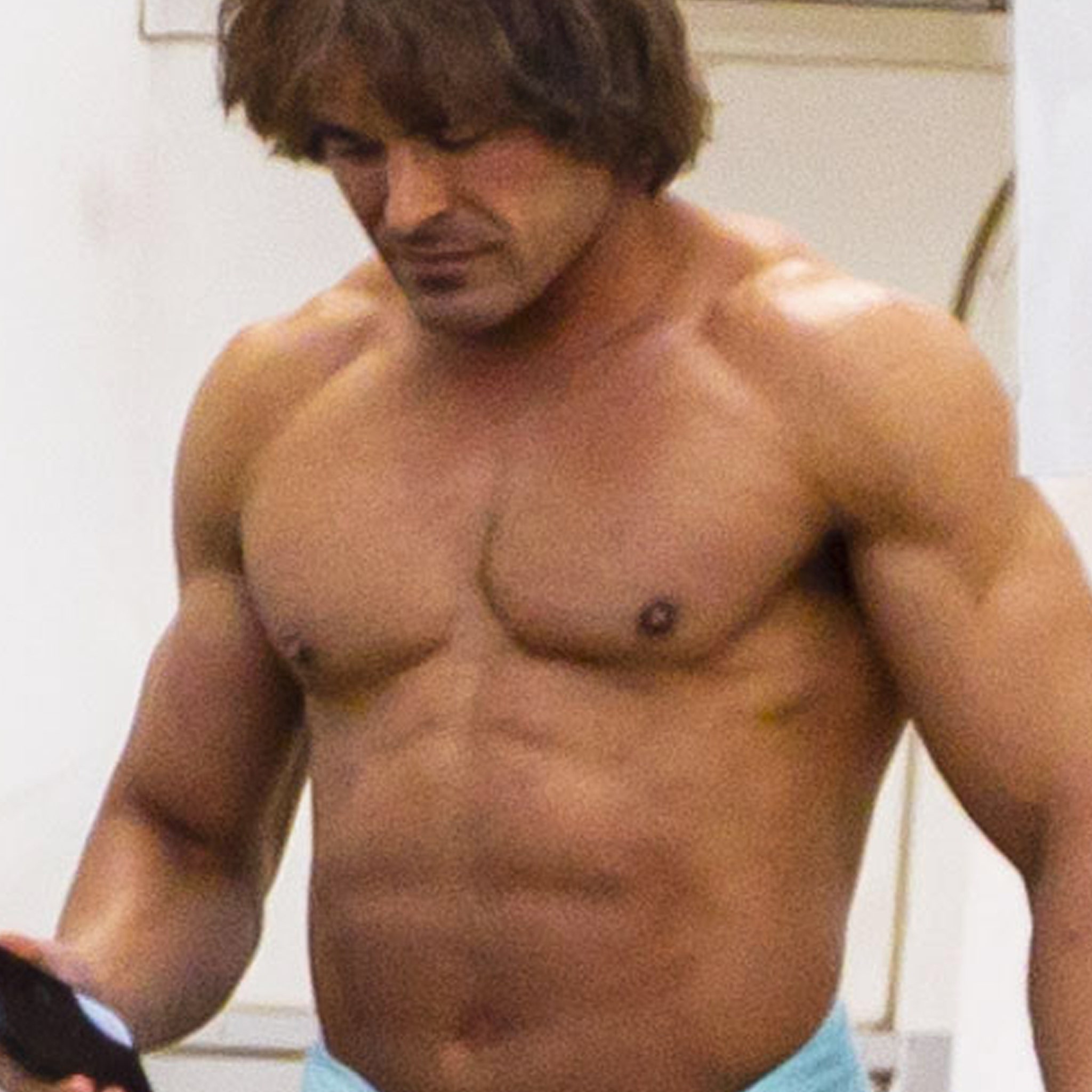 Zac Efron Looks Bulked Up on Louisiana Set of The Iron Claw