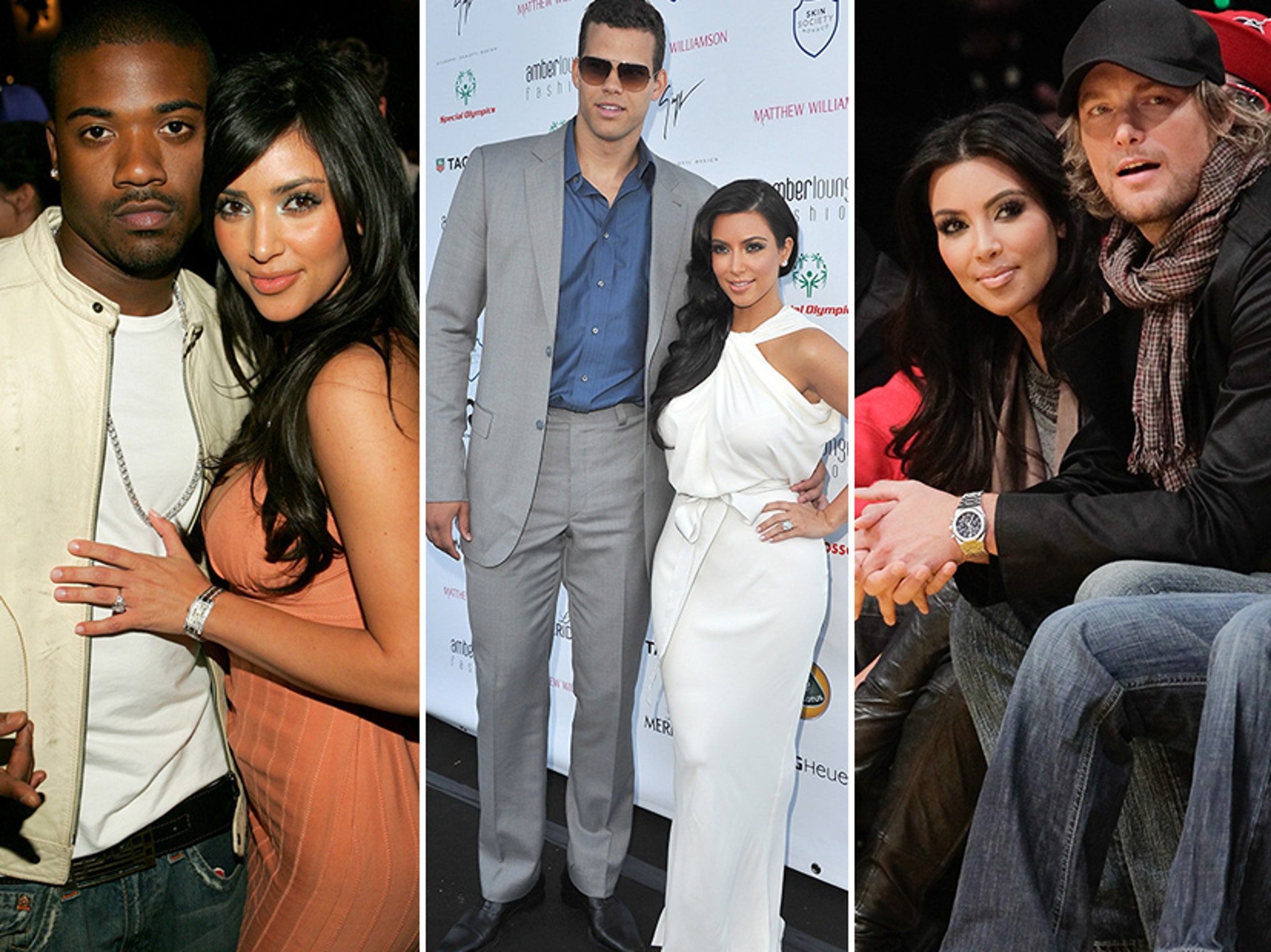 Kim Kardashian's ex Reggie Bush makes rare appearance with wife and kids