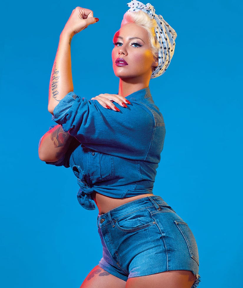 Amber Rose King Magazine Shoot 2193