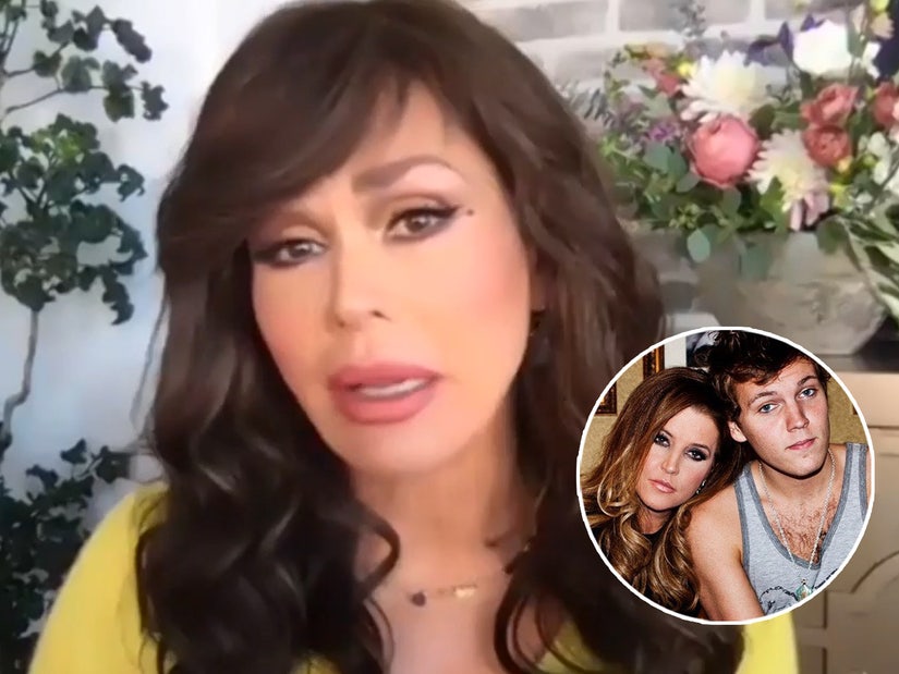 Marie Osmond Tears Up Discussing the Death of Lisa Marie Presley's Son