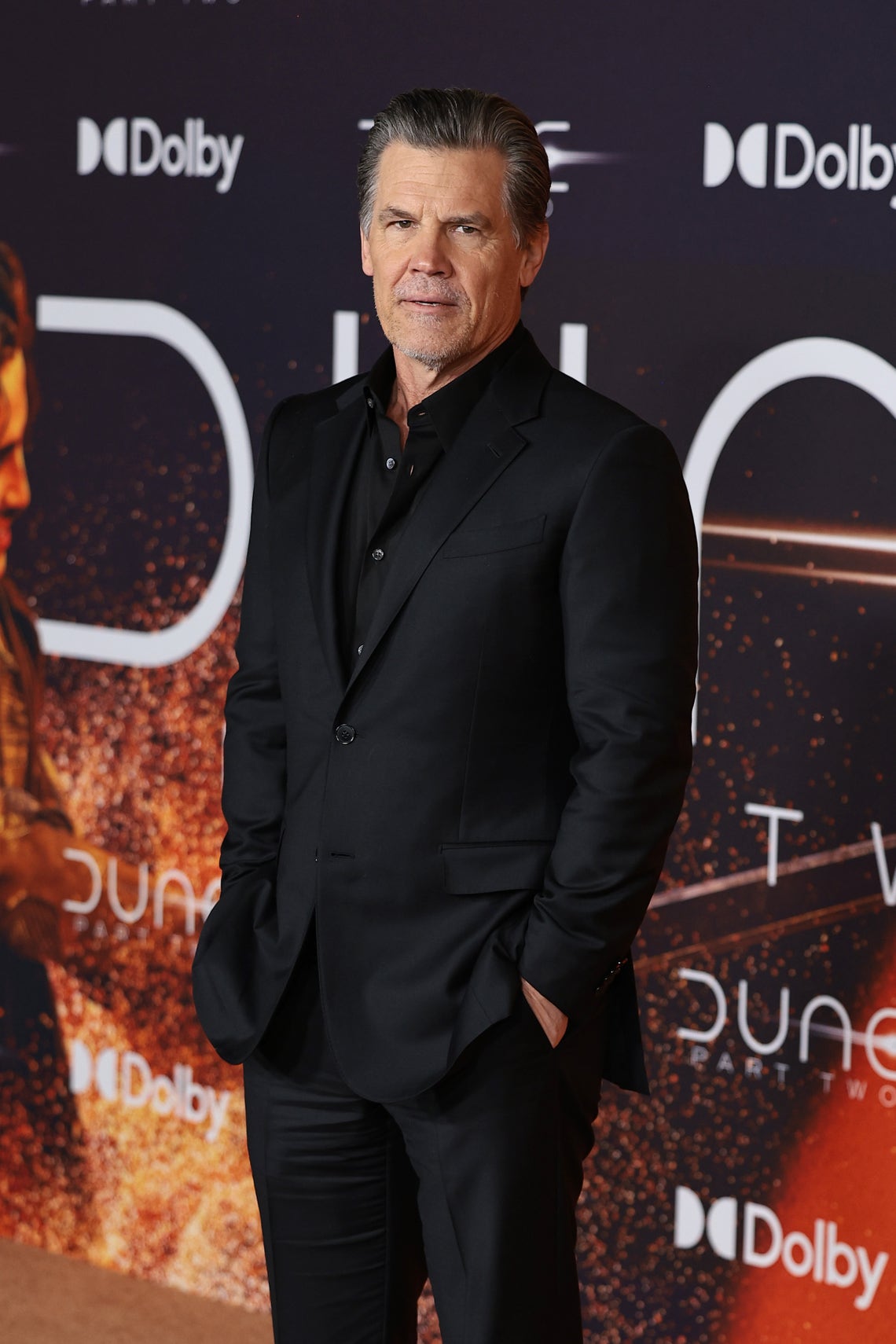 Josh Brolin attends the "Dune: Part Two" premiere at Lincoln Center on February 25, 2024 in New York City.