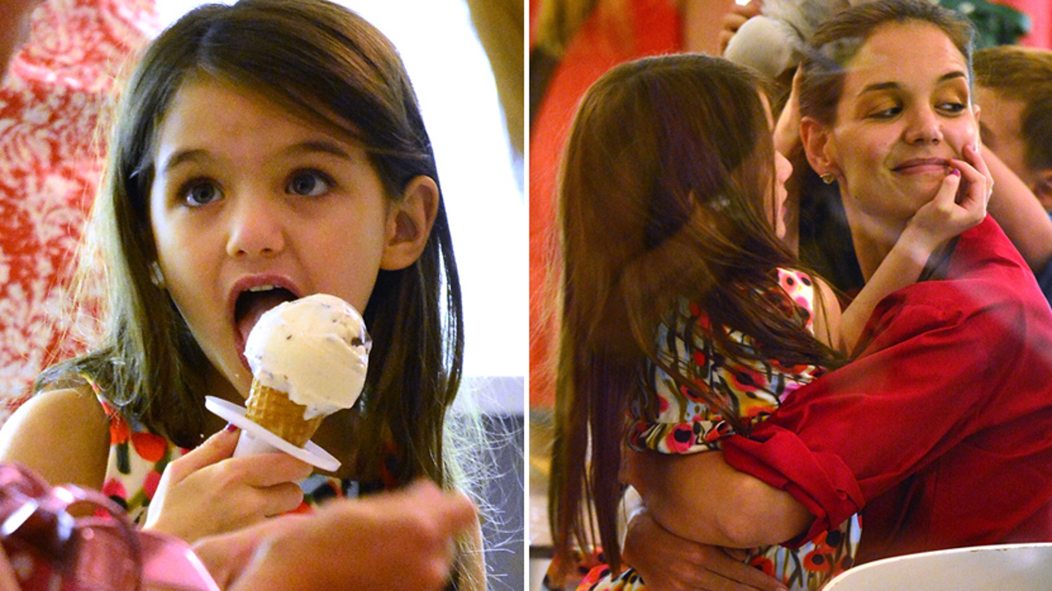 Katie And Suri Get Ice Cream Together In Nyc