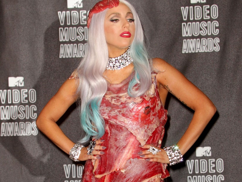 Lady Gaga meat dress served up at Rock and Roll Hall of Fame - The  Washington Post